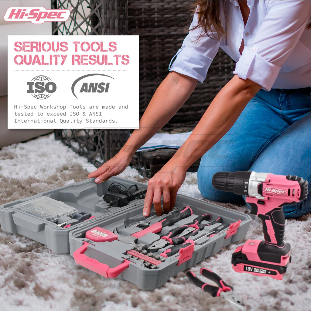 18V Cordless Drill Tool Set P28736