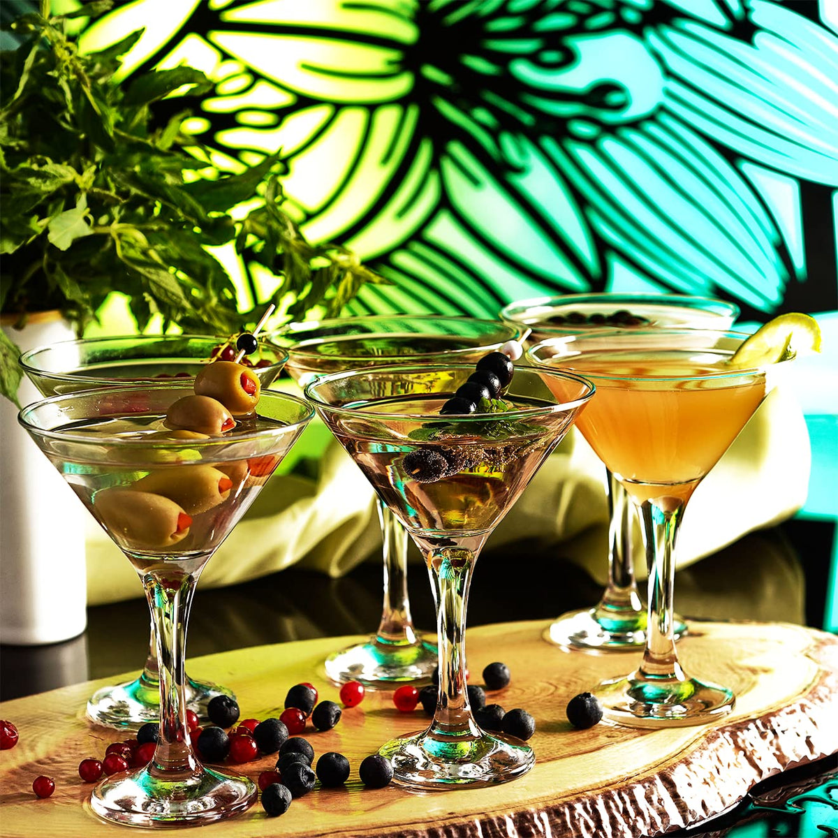 6oz Martini Glasses Q5472