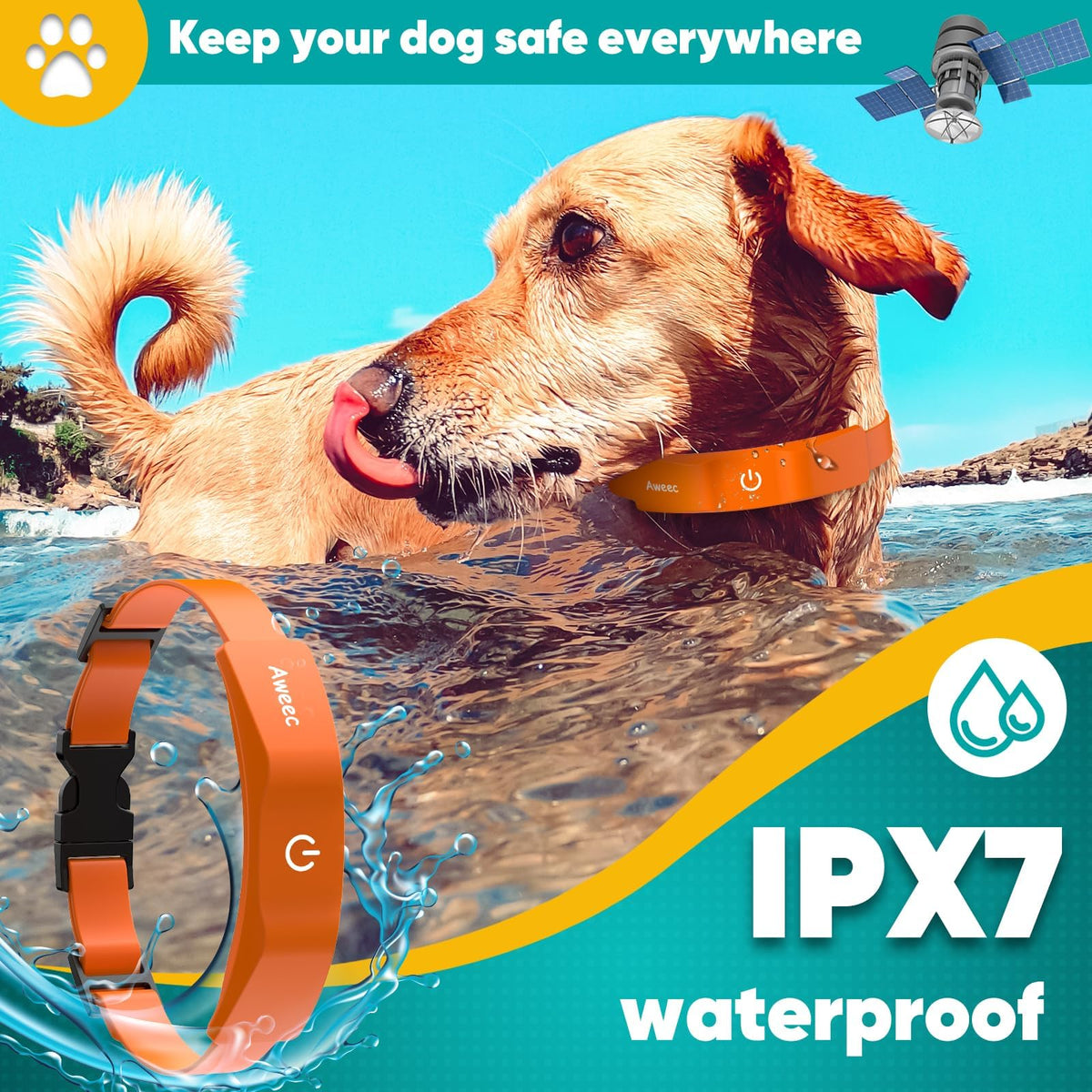 Wireless Dog Fence with Training Collar B1219