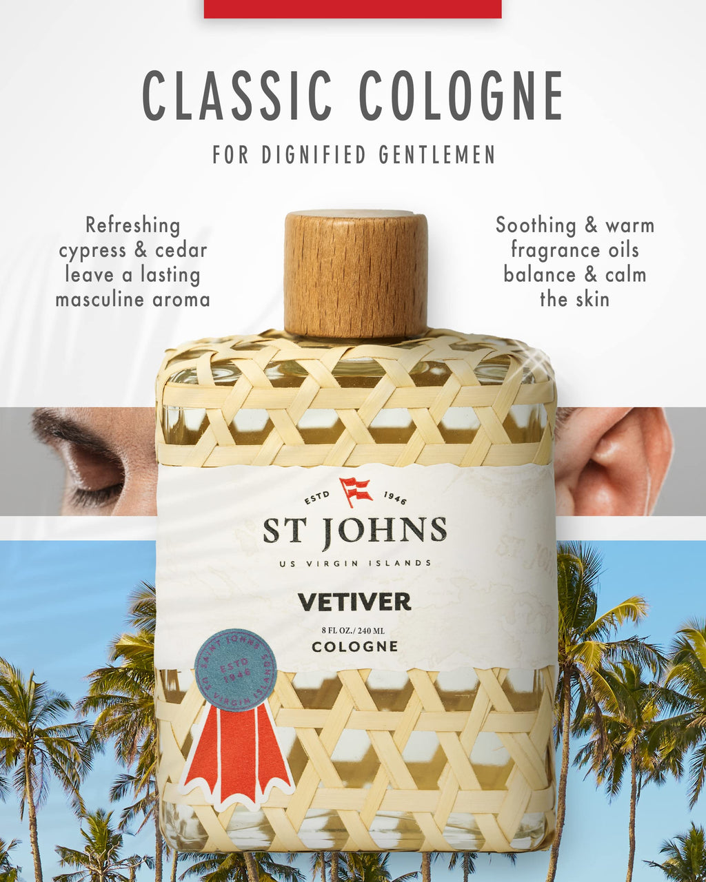Vetiver Cologne 8 oz G305