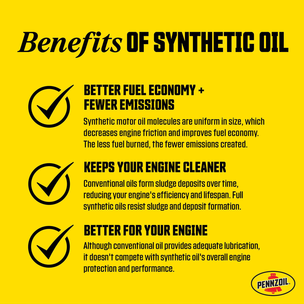 Full Synthetic 5W-30 Motor Oil 1-Quart V6925