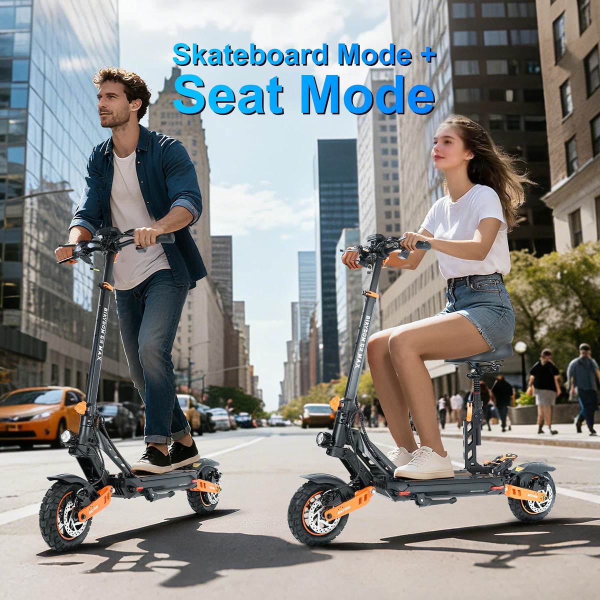 1600 W Motor 50 Miles Range 40 MPH Electric Scooter P88127