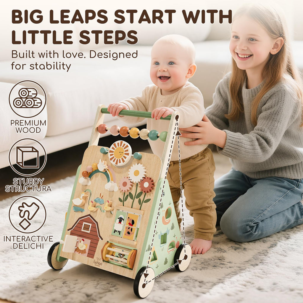 Wooden Baby Walker J8526