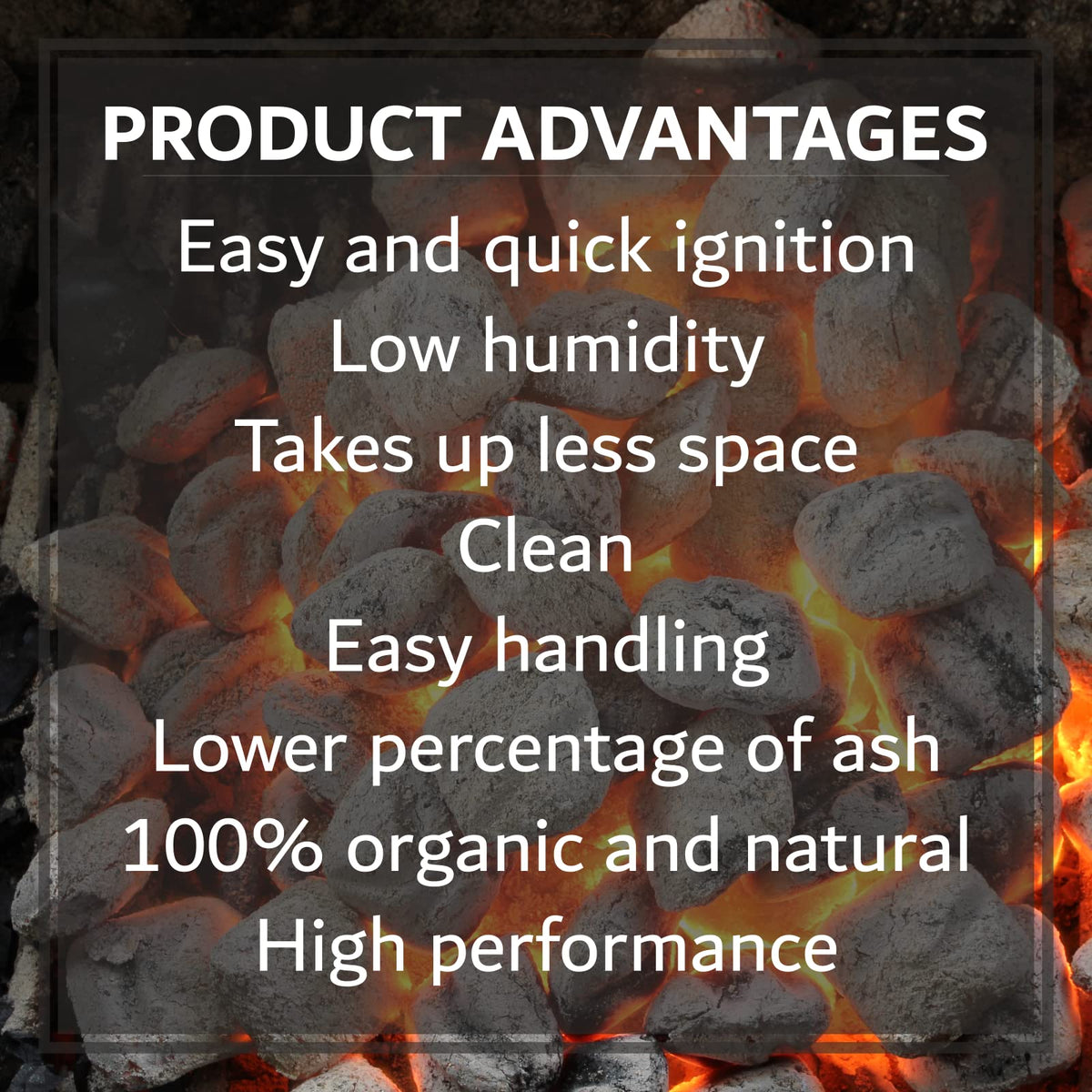 Oak & Applewood Charcoal Briquettes 6.5 Lb O44217
