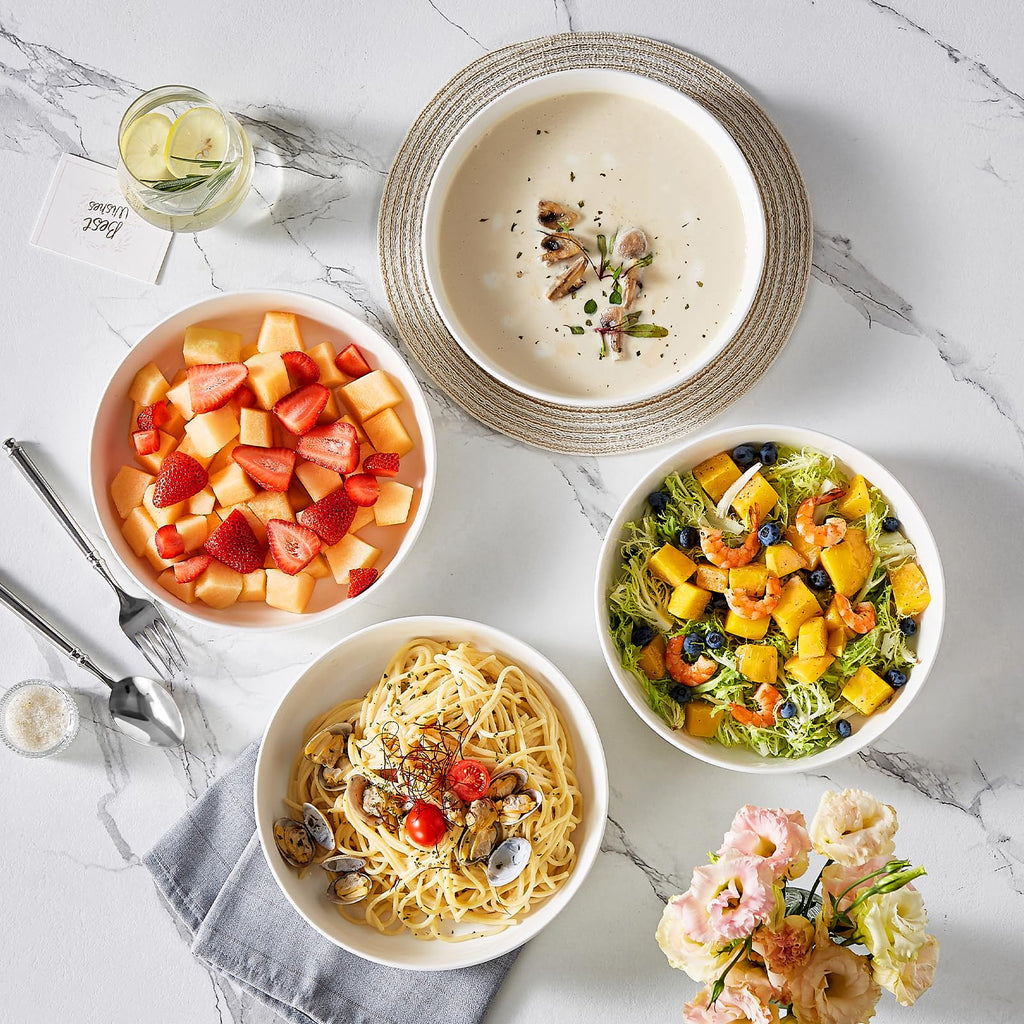 35 OZ Soup Bowls, 48 OZ Pasta Bowls X8723