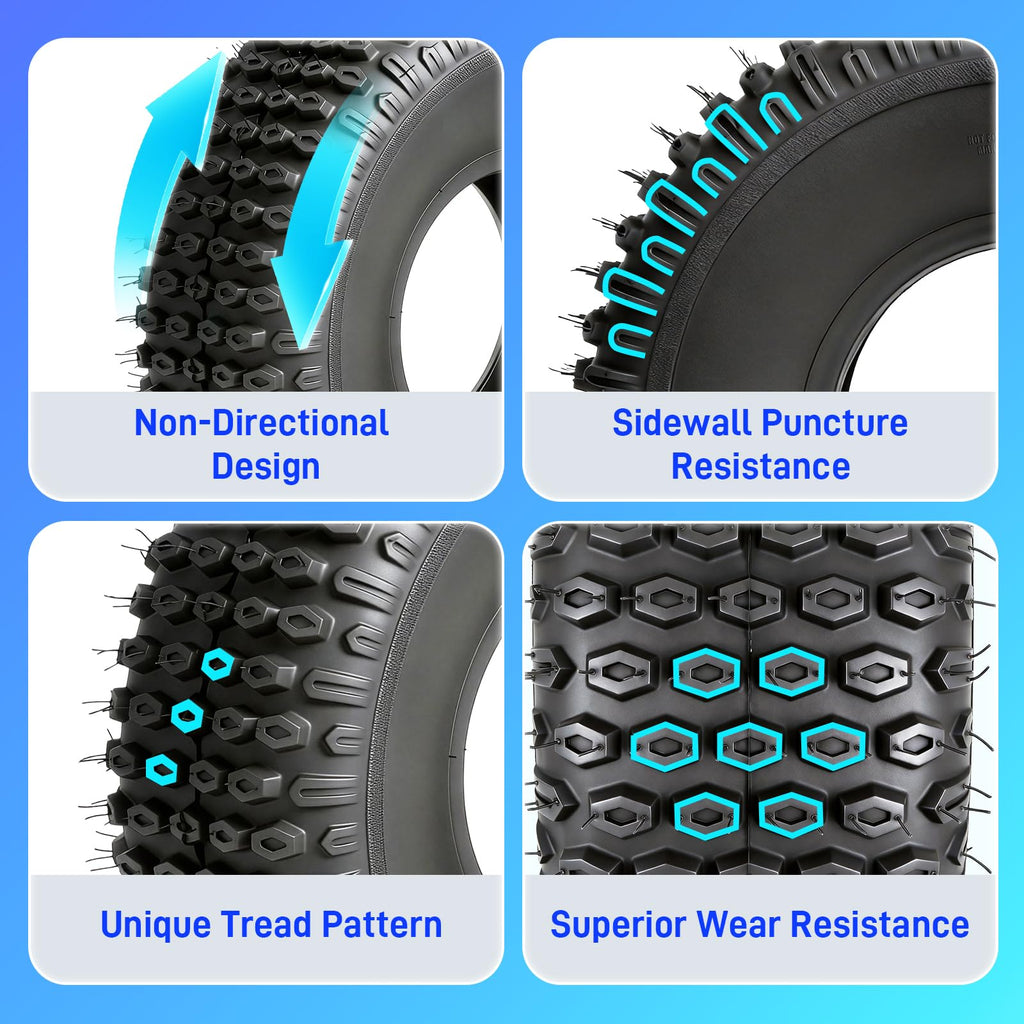 Set of 2 20x7-8 All-Terrain Tires Z3760