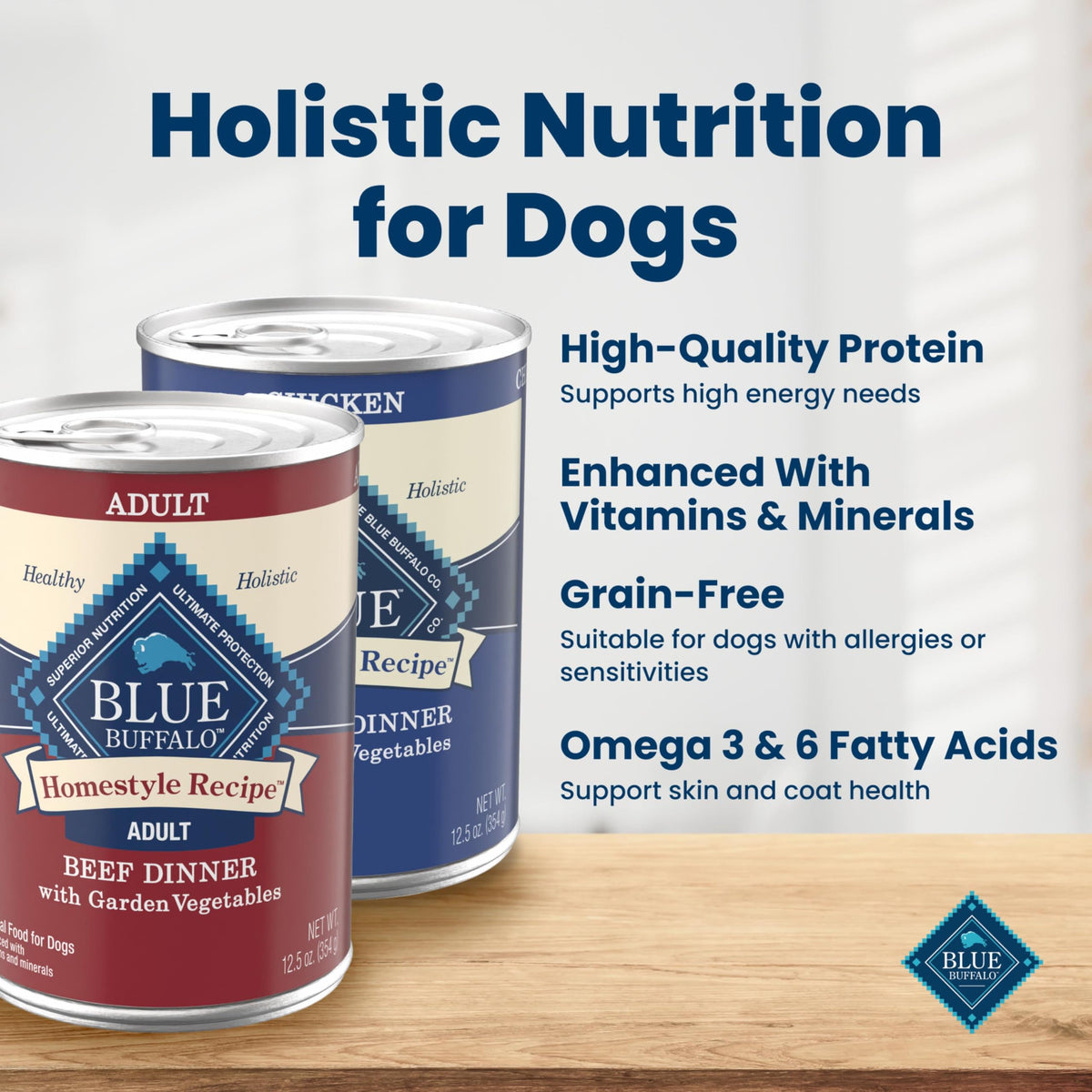 Wet Dog Food 12.5 oz 6 ct T685292