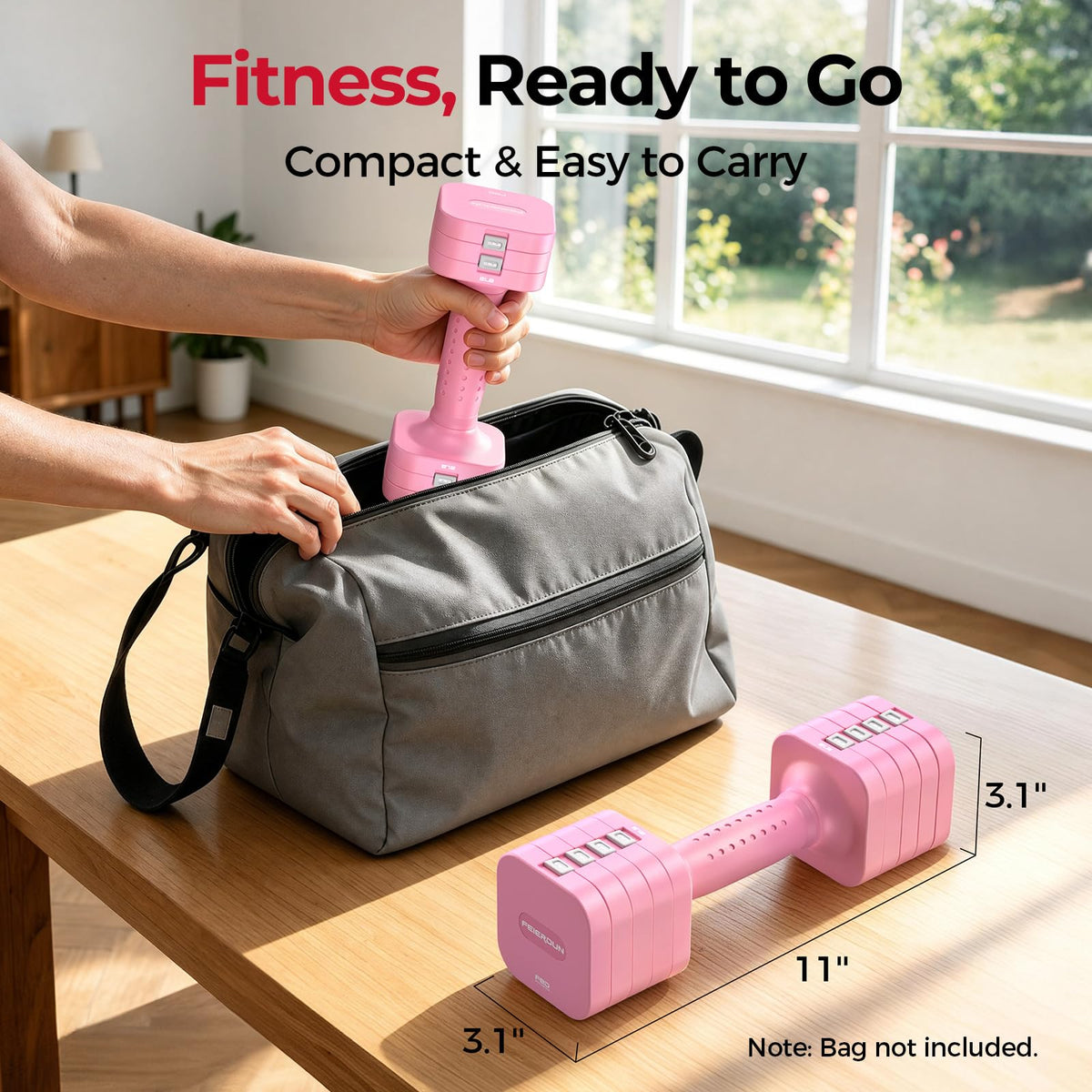 5-in-1 Adjustable Dumbbell Set Q47650