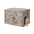 Cat Litter Box Enclosure End Table F311