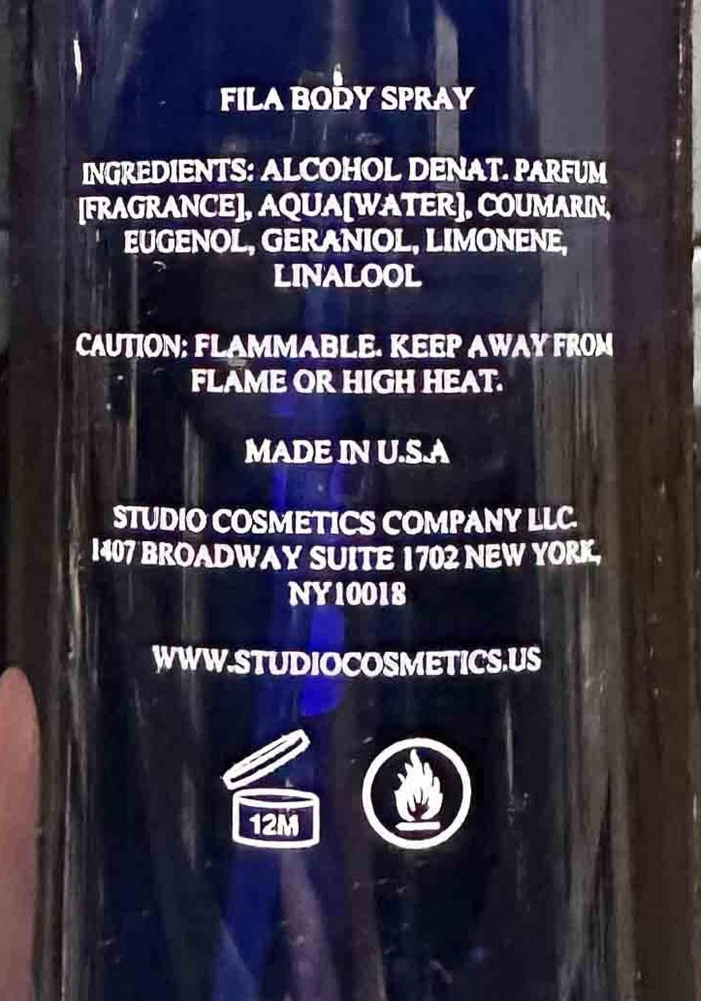 Body Spray for Men 8.4 oz F803