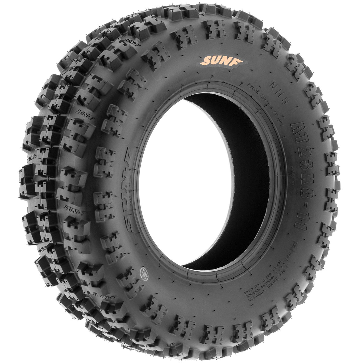 2 ATV Tires 19x7-8 Knobby 6 PR L2606