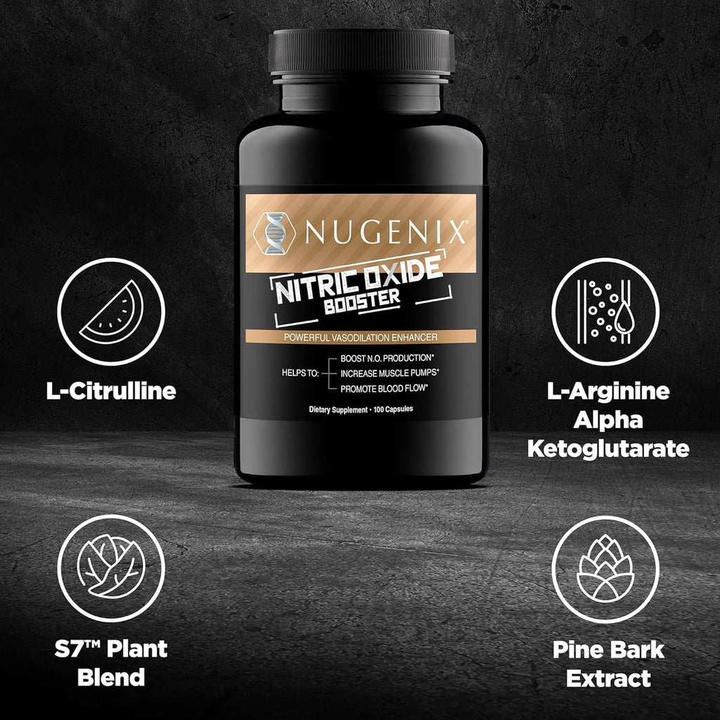 Nitric Oxide Booster Supplement 100ct Z91290