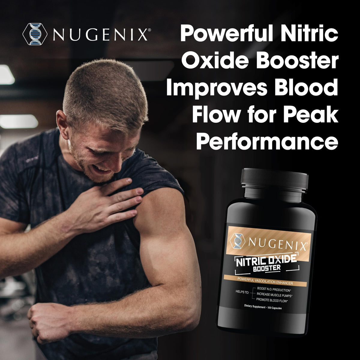 Nitric Oxide Booster Supplement 100ct Z91290