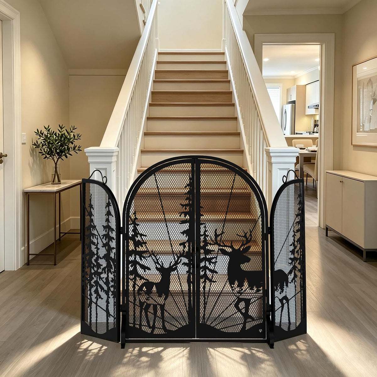 Fireplace Screen with Doors X129670