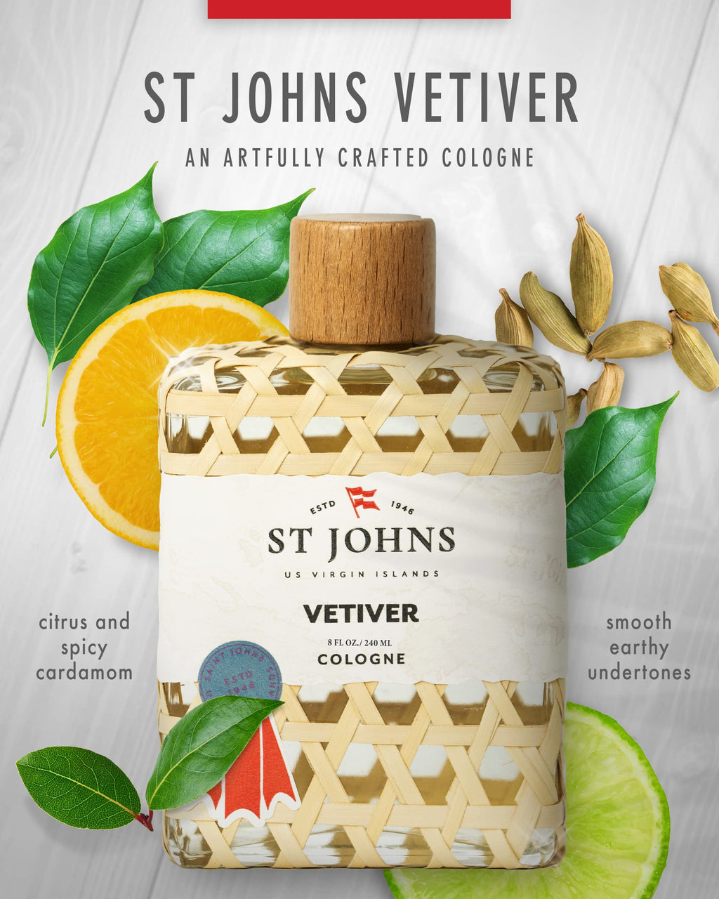 Vetiver Cologne 8 oz G305