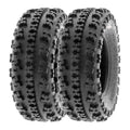 2 ATV Tires 19x7-8 Knobby 6 PR L2606