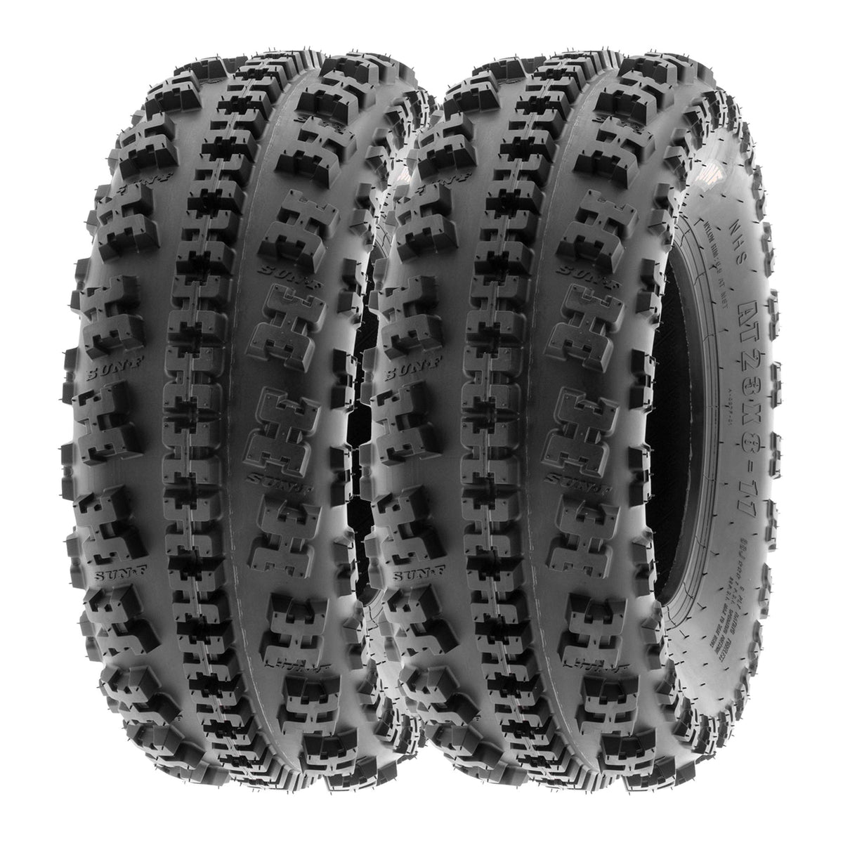 2 ATV Tires 19x7-8 Knobby 6 PR L2606