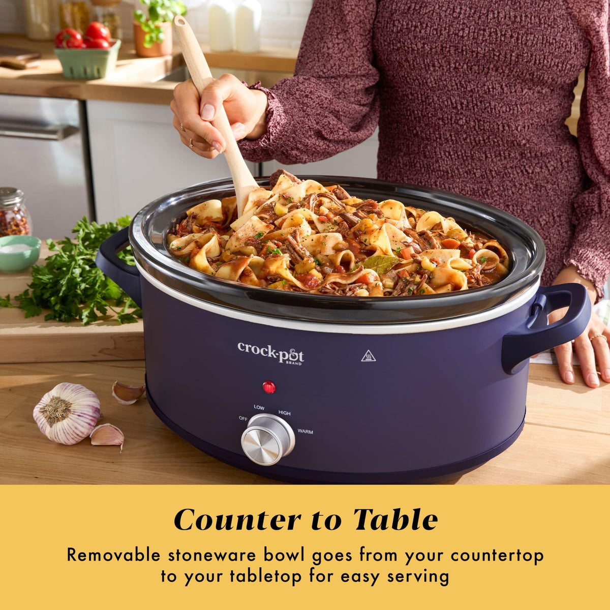 10QT Manual Slow Cooker Y357323