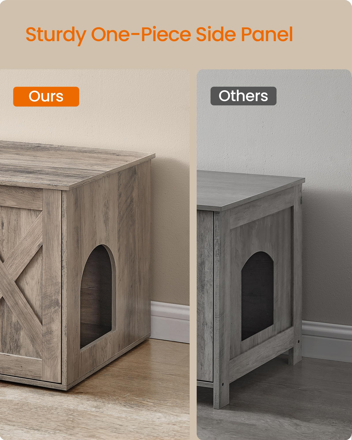 Cat Litter Box Enclosure End Table F311
