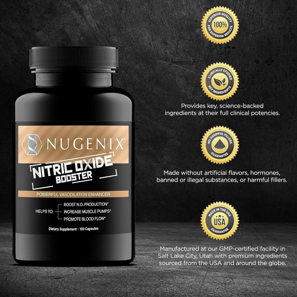 Nitric Oxide Booster Supplement 100ct Z91290