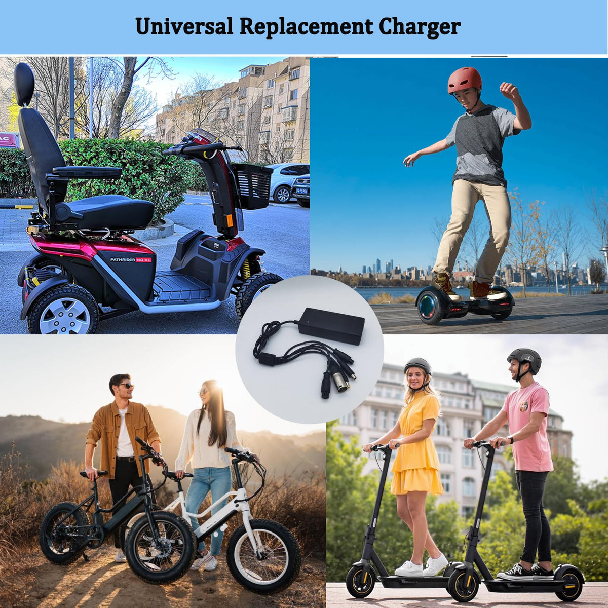 48V 2A Electric Bike Charger E789