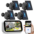 4 Cam Wireless Solar Security Camera System A817