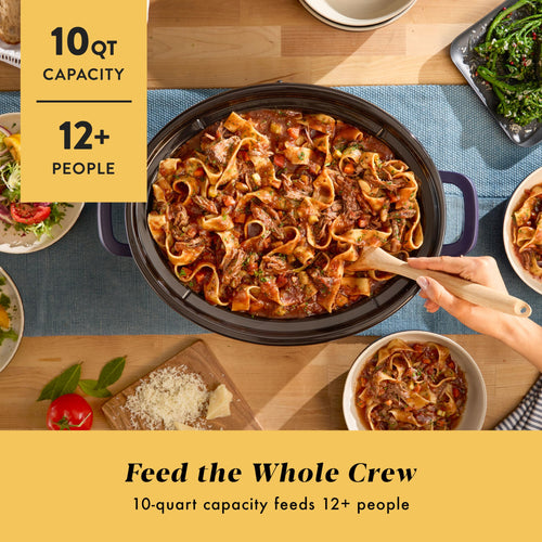 10QT Manual Slow Cooker Y357323