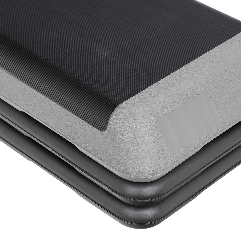 43 inch Adjustable Aerobic Exercise Step Platform with 4 Risers X5962