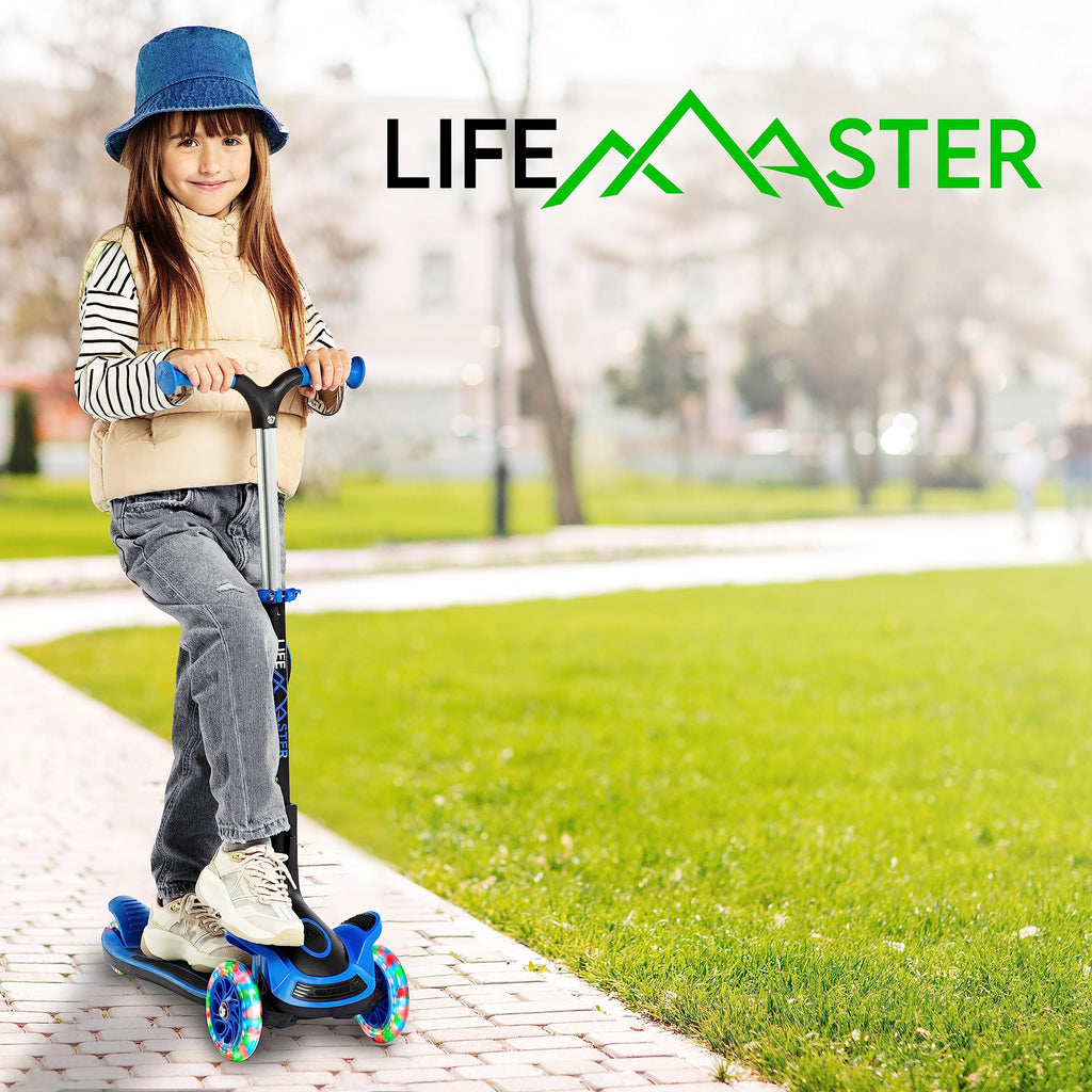 3 Wheel Foldable Kids Scooter with LED Wheels K314021